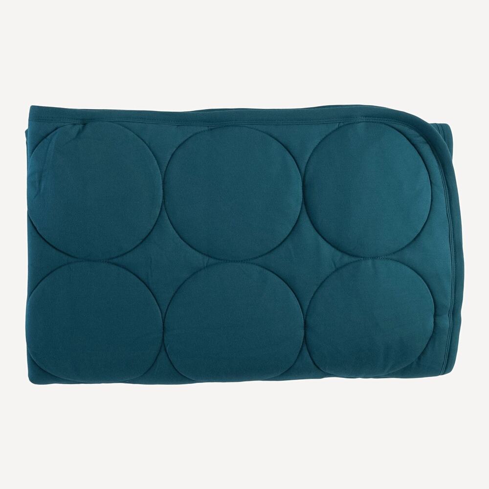 NWT Kate Quinn Blue Lagoon Circle Quilt Lenzing Modal